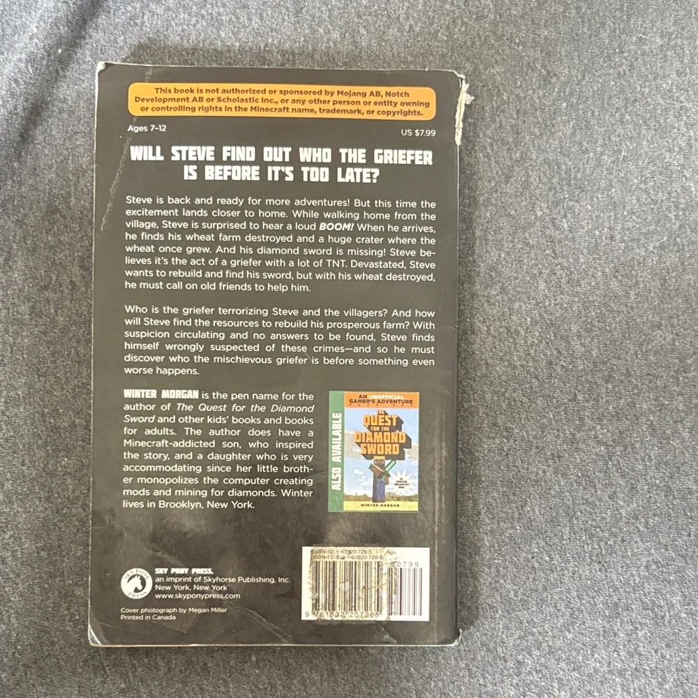The Mystery of the Griefer's Mark - An Unofficial Gamer's Adventure Book